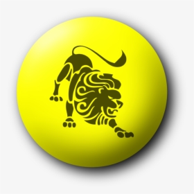 Computer Wallpaper,symbol,yellow - Leo Lion Png, Transparent Png, Free Download
