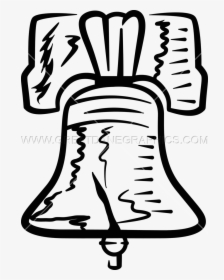 Graphic Freeuse Stock Liberty Bell Clipart Black And - Liberty Bell Clip Art, HD Png Download, Free Download