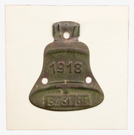 1918 California Auto Registration - Church Bell, HD Png Download, Free Download