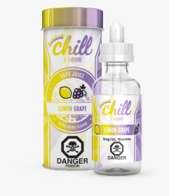 Lemon Grape E-liquid Bottle By Chill Twisted, HD Png Download, Free Download