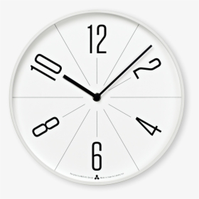 Gugu Clock In White Design By Lemnos, HD Png Download, Free Download