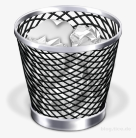 Trash Can Png Image - Mac Trash Icon, Transparent Png, Free Download