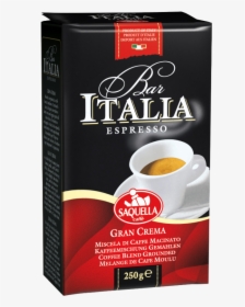 Packaging For Saquella Bar Italia Gran Crema Ground - Saquella Bar Italia Espresso Gran Crema, HD Png Download, Free Download