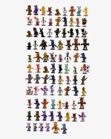 Fnaf All Characters Png, Transparent Png, Free Download