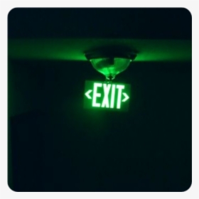 #square #tumblr #green #exit #neon - Display Device, HD Png Download, Free Download