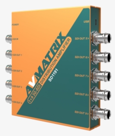 Picture 1 Of - Av Matrix Sdi Distribution Amplifier 9 Out, HD Png Download, Free Download
