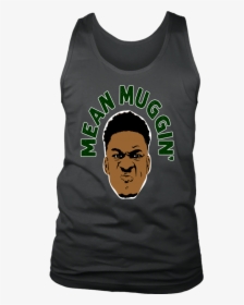 Giannis Antetokounmpo ‘mean Muggin’ T-shirt Milwaukee - Active Tank, HD Png Download, Free Download