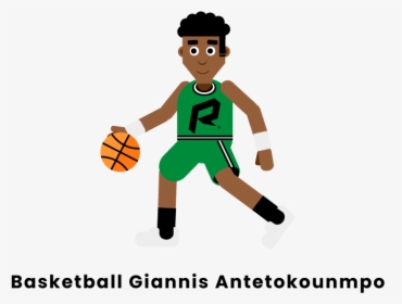 Basketball Giannis Antetokounmpo - Dribble Basketball, HD Png Download, Free Download