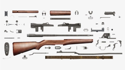 Parts Of M1 Garand Rifle, HD Png Download, Free Download