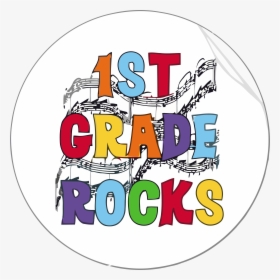 1st Grade Rocks Circle Clipart Png - Graphic Design, Transparent Png, Free Download