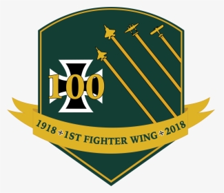 Logo And Coin Design Created For The 1st Fighter Wing"s - Emblem, HD Png Download, Free Download