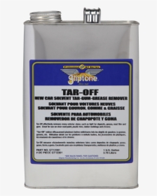 Tar Off New And Used Car Solvent 1 Gallon - Bison, HD Png Download, Free Download
