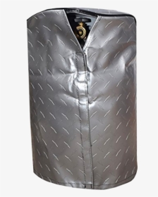Adco Silver Single 20 Diamond Plated Steel Vinyl Propane - Camco Single 40 Lb Propane Tank Cover, HD Png Download, Free Download
