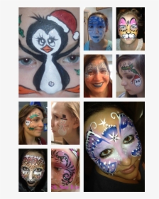 Totally Random Face Painting - Collage, HD Png Download, Free Download