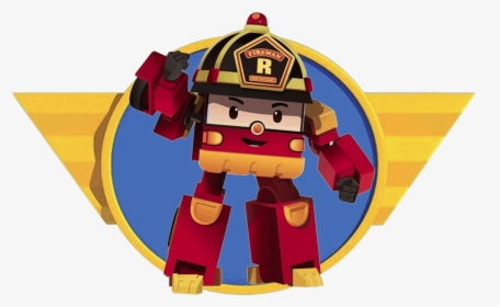 Robocar Poli Cupcake Toppers, HD Png Download, Free Download