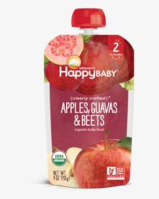 Apples, Guavas & Beets"  Class="fotorama Img - Happy Baby Apple Guava Beet, HD Png Download, Free Download