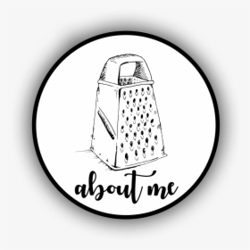 About Me - Drawings Of A Hand Grater, HD Png Download, Free Download