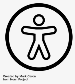 Web Accessibility By Mark Caron From The Noun Project - Web Accessibility Icon, HD Png Download, Free Download