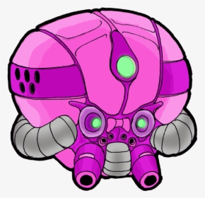 Pink Tubes Robot Head, HD Png Download, Free Download