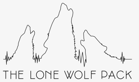 The Lone Wolf Pack-01 4961x V=1525894201 - Line Art, HD Png Download, Free Download
