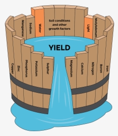 Waterbarrel Credit Uf Ifas Communications - Liebig's Law Of The Minimum, HD Png Download, Free Download
