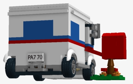 Usps Truck Png - Trailer Truck, Transparent Png, Free Download