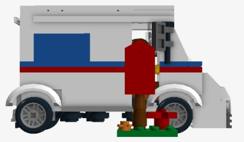 Usps Truck Png - Lego, Transparent Png, Free Download