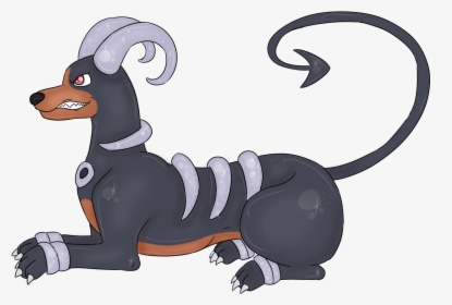 Fave Dark Pokemon - Dog Catches Something, HD Png Download, Free Download