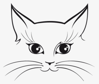 Thumb Image - Cat Eyes Clip Art Black And White, HD Png Download, Free Download
