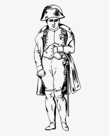 History Clipart Napoleon - Napoleon Black And White, HD Png Download, Free Download