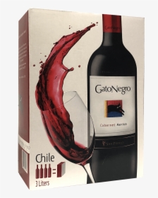 Gato Negro Cabernet/merlot - Gato Negro 3l Carmenere, HD Png Download, Free Download