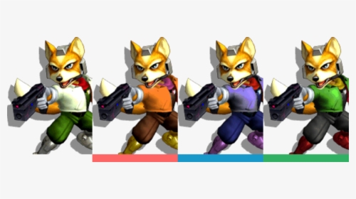 Fox Melee Colors, HD Png Download, Free Download