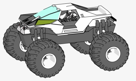 Monster Hog Warthog Truck Clipart Png - Monster Truck, Transparent Png, Free Download