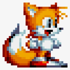 #tails #sonicmania #sonicmaniaplus #sonic #sonicthehedgehog - Tails Sonic Mania Sprite, HD Png Download, Free Download