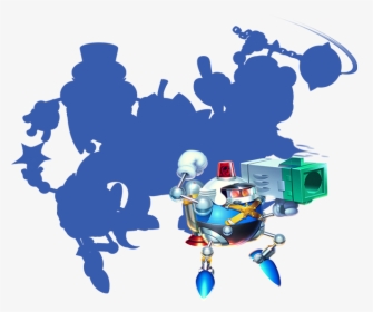 Sonic Mania Heavy Gunner, HD Png Download, Free Download