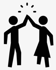 Free Friend Icon Png 282925 - Making Friends Clipart Black And White, Transparent Png, Free Download