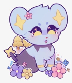 Shinx In Floaroma Meadow 🌷 Clipart , Png Download - Cartoon, Transparent Png, Free Download