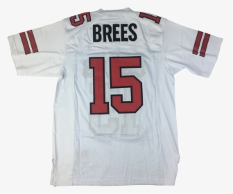 Drew Brees White High School Football Jersey - Sports Jersey, HD Png Download, Free Download