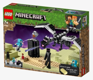 Lego Minecraft The End Battle, HD Png Download, Free Download