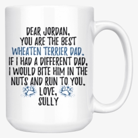 Jordan Wheaten Terrier Dog Sully Dad Coffee Mug - Beer Stein, HD Png Download, Free Download