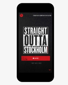 Straight Outta Blank Png - Tablet Computer, Transparent Png, Free Download