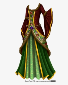 Medieval Princess Paper Doll, HD Png Download, Free Download