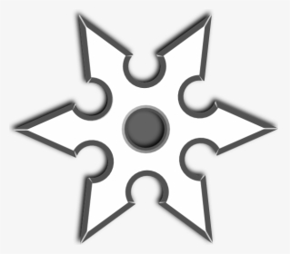 Ninja Star Template, HD Png Download, Free Download