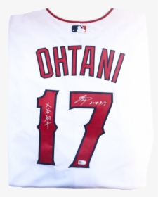 Shohei Ohtani Autographed, Kanji & Inscribed "2018 - Ohtani Shohei Jersey, HD Png Download, Free Download