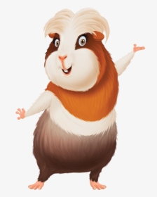 Image Result For Charo Guinea Pig Cartoon - Animation Guinea Pig, HD Png Download, Free Download