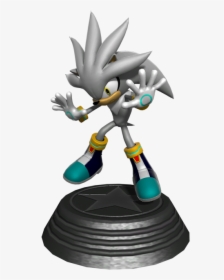 3d Print Silver The Hedgehog, HD Png Download, Free Download