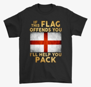 If This Flag Offends You I"ll Help You Pack England - Kiss Band Snoopy Tshirt, HD Png Download, Free Download