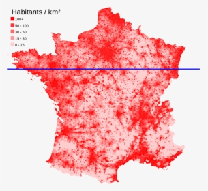 France Phone Coverage Map, HD Png Download, Free Download