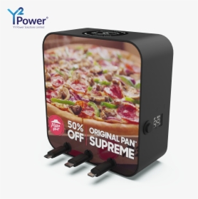 Y2power Box Battery Powered Desktop Charging Station - Baked Goods, HD Png Download, Free Download