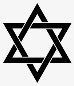 Jewish Star Png - Star Of David, Transparent Png, Free Download